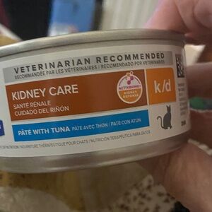 Veterinarian Recommended Hill’s  Kidney Care Cat Food - Tuna pate   Total 7 cans